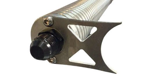 2" Universal Oil Cooler with fittings and Brackets - Danells Off - Road