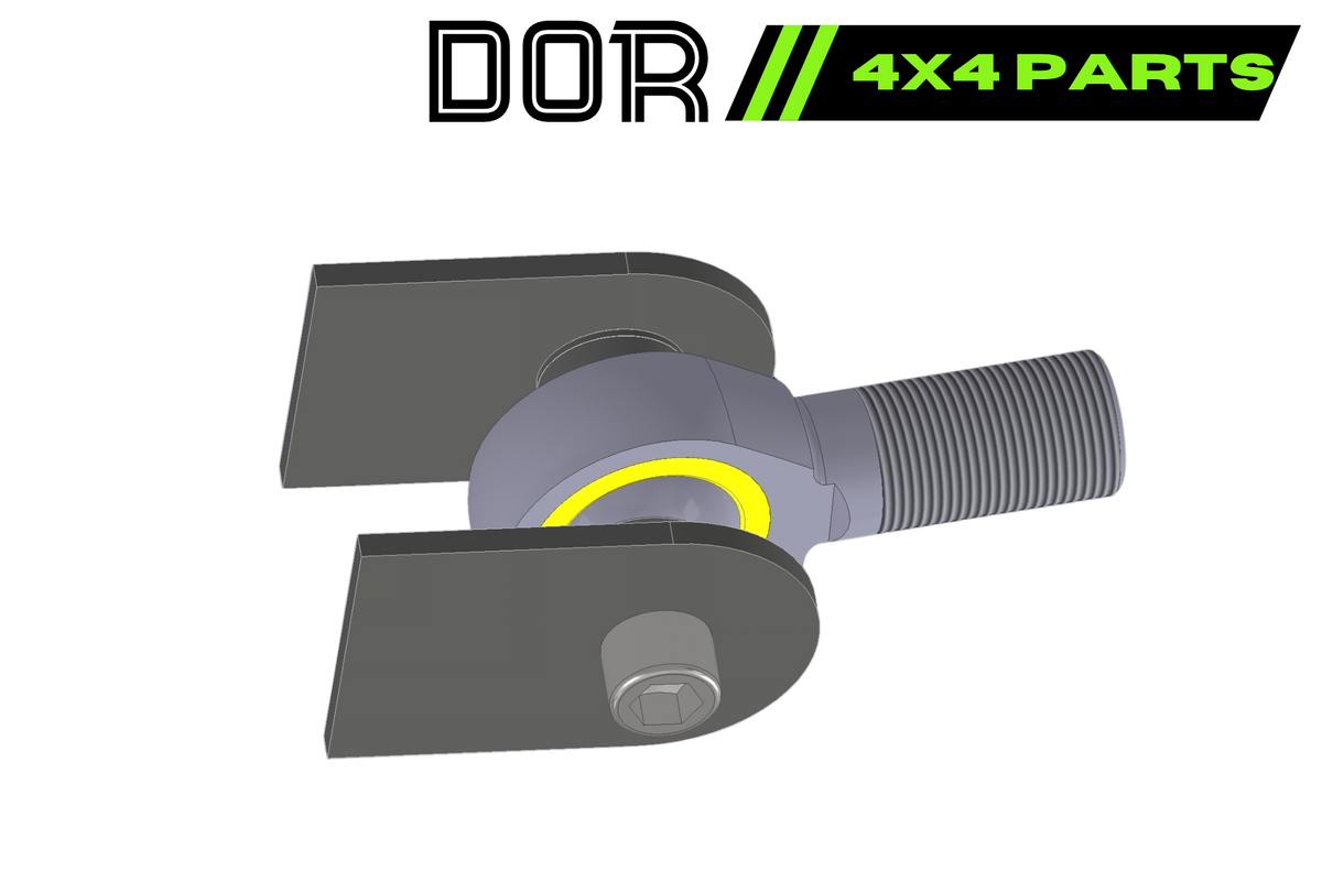 3" Flachlaschenhalterung M16-Bohrung