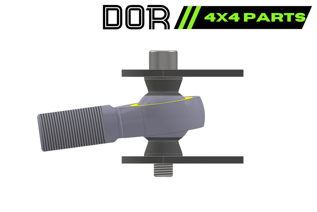 3" Flachlaschenhalterung M16-Bohrung