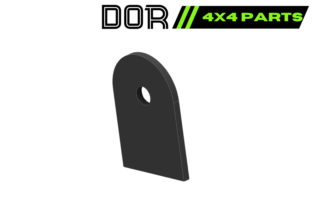 3" Flachlaschenhalterung M16-Bohrung