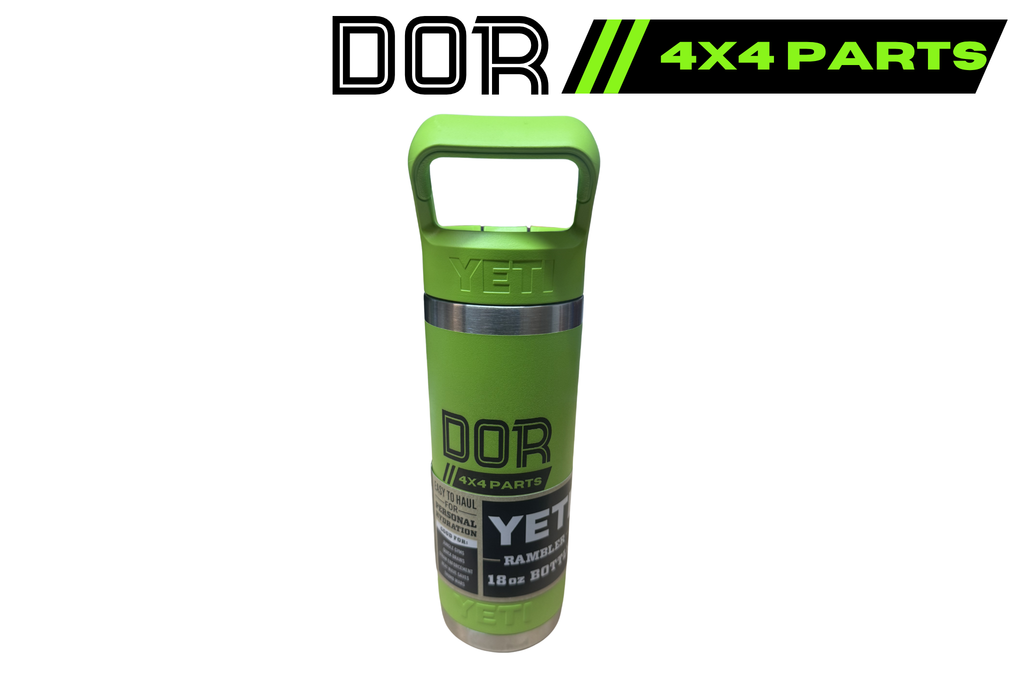 Yeti Rambler 18 oz bottle Venom Green