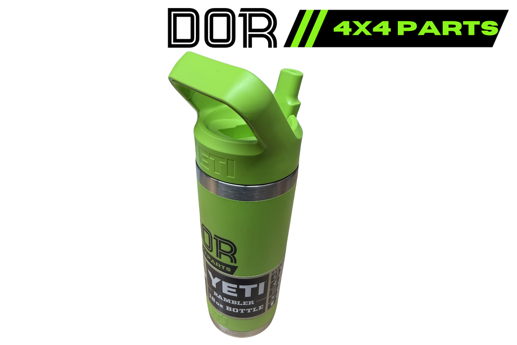 Yeti Rambler 18 oz bottle Venom Green