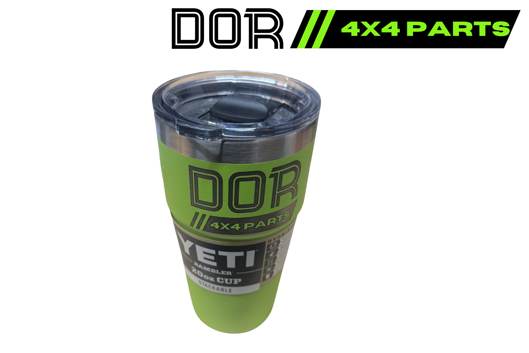 Yeti Rambler 20 oz Venom Green