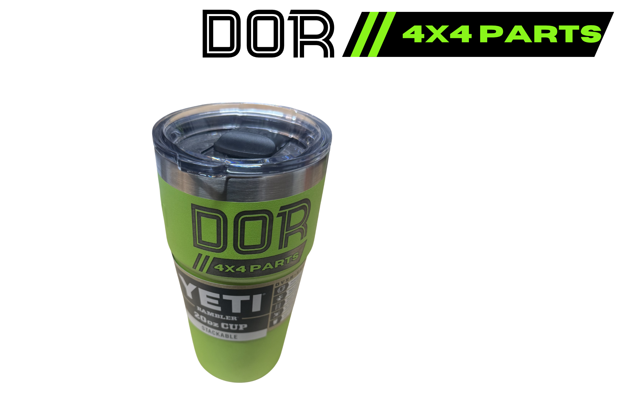 Yeti Rambler 20 oz Venom Green